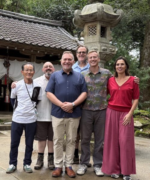 Brian During Reiki Japan Tour 2025